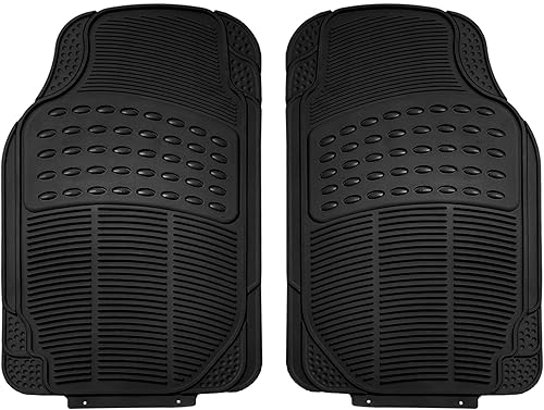 FH Group Tapetes para suelo de automóvil Climaproof para protección contra todo tipo de clima, ajuste universal, recortables, resistentes, se