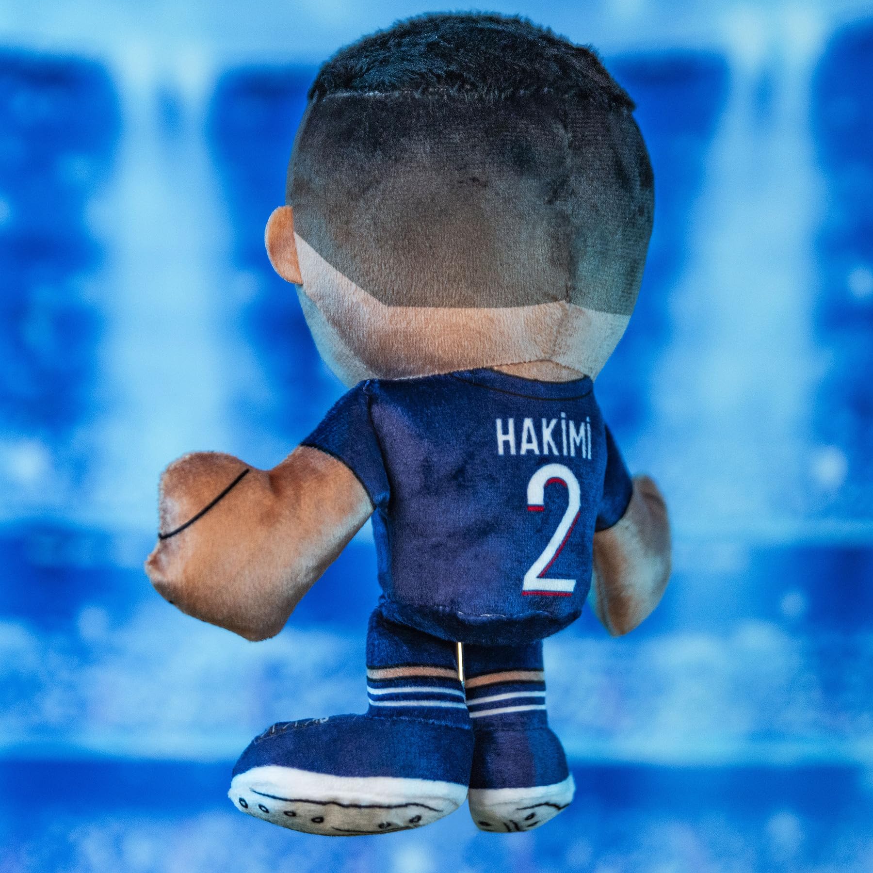 Bleacher Creatures PSG Achraf Hakimi - Peluche Kuricha, 20,3 cm, ispirato a Chibi
