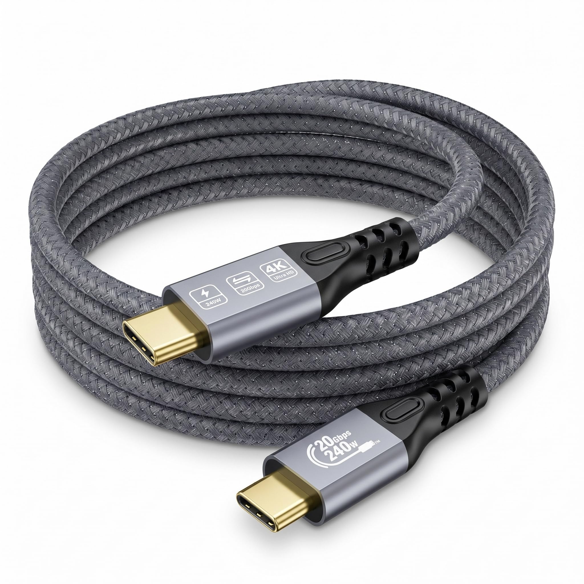 MOPOCHG USB C ケーブル 2M USBC to USB-C 3.2…