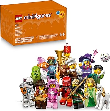 LEGO Minifigures Series 29 6 Pack - Mystery Box Multipack - Birthday Party Favors for Boys & Girls, Ages 6+ Goodie Bag Stuffers for Kids - 66814