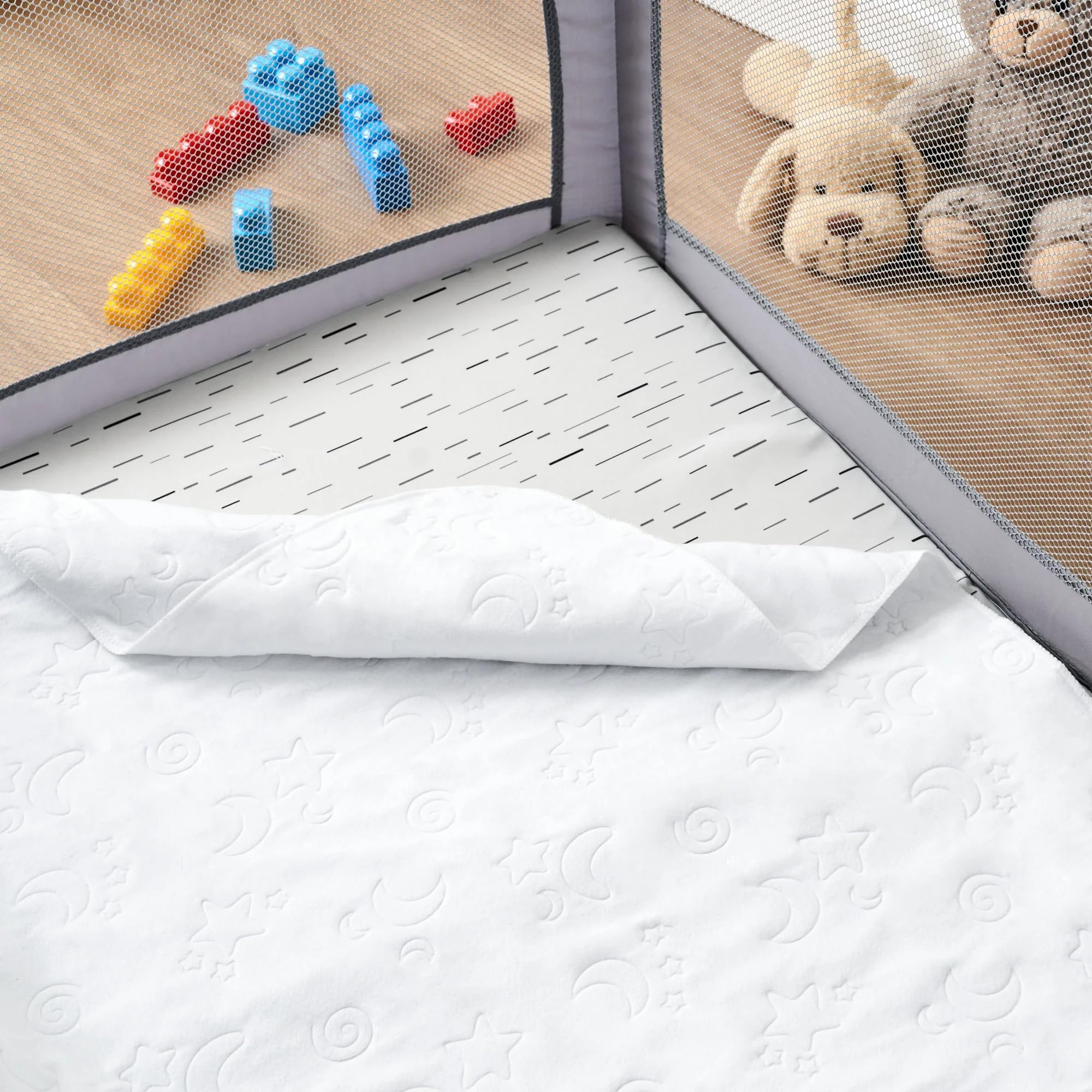 Reversible Fleece Multi-Use Pads 2 Count - Waterproof Bed Pads, Incontinence Bed Pads, Reusable Pee Pads for Kids, Bed Wetting Pads, Soft Mattress Protector Pads.