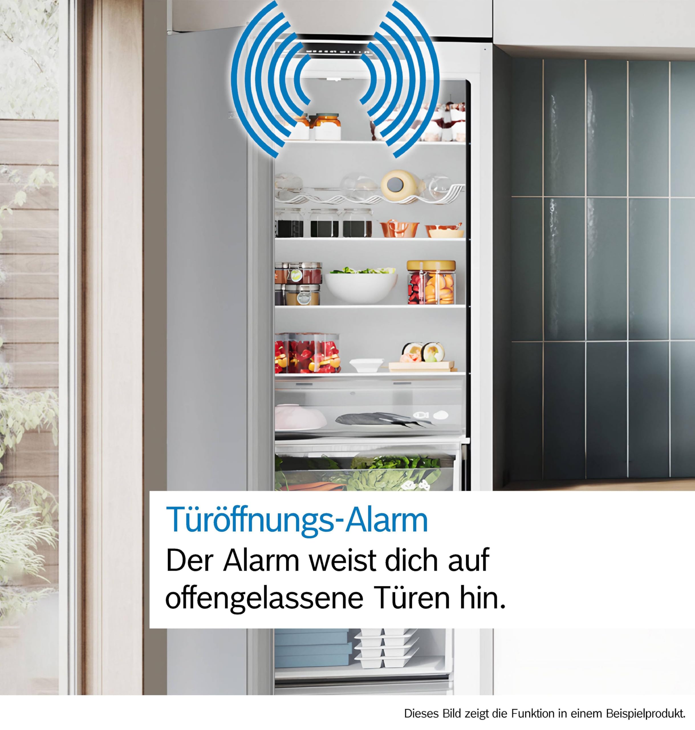 Bosch Serie 4 Kühl-Gefrier-Kombination 186x60 cm Total No Frost KGN362LAF