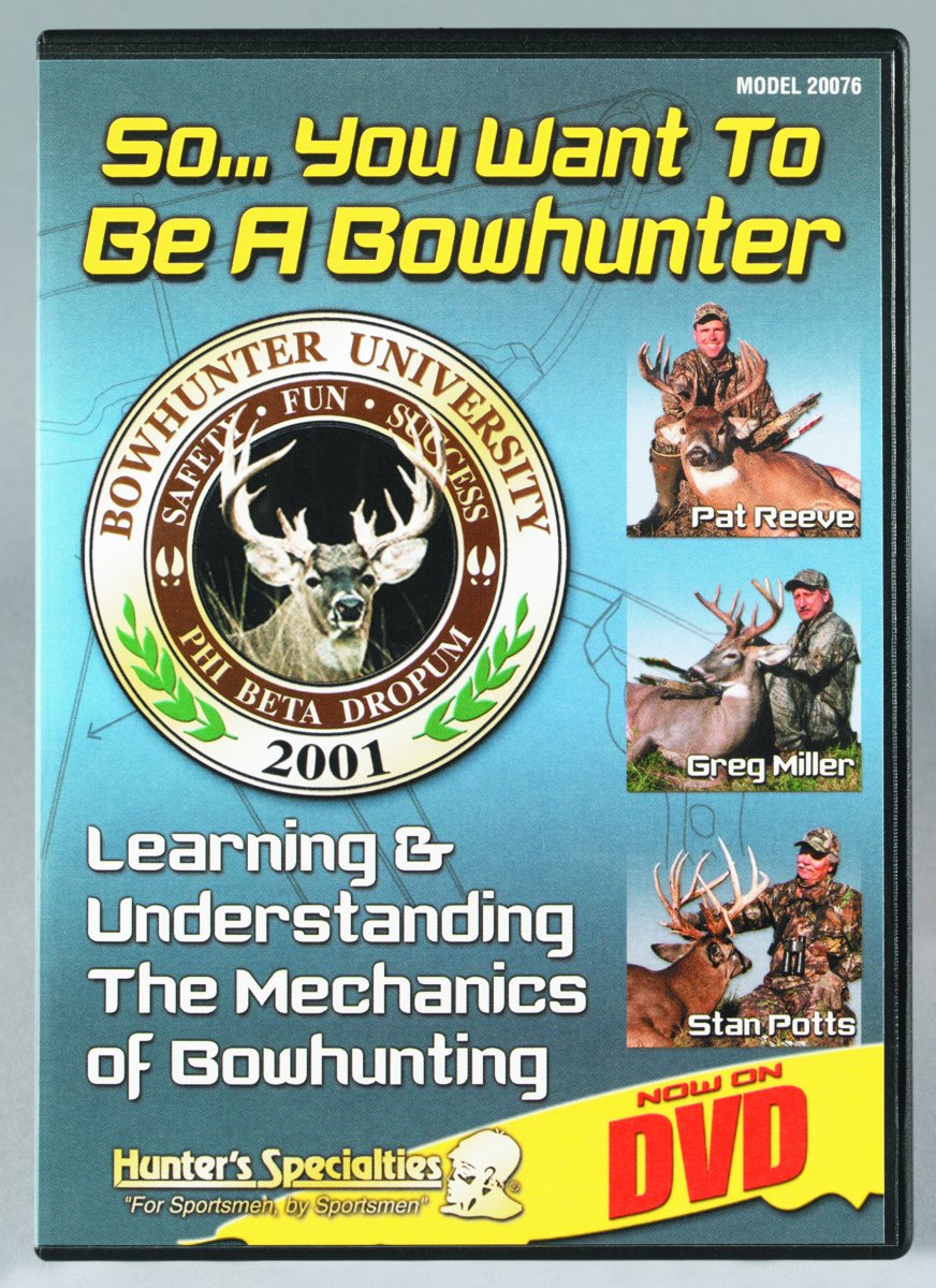 Hunters Specialties So You Want to Be A Bowhunter - Bowhunting Tips and Tactics DVD