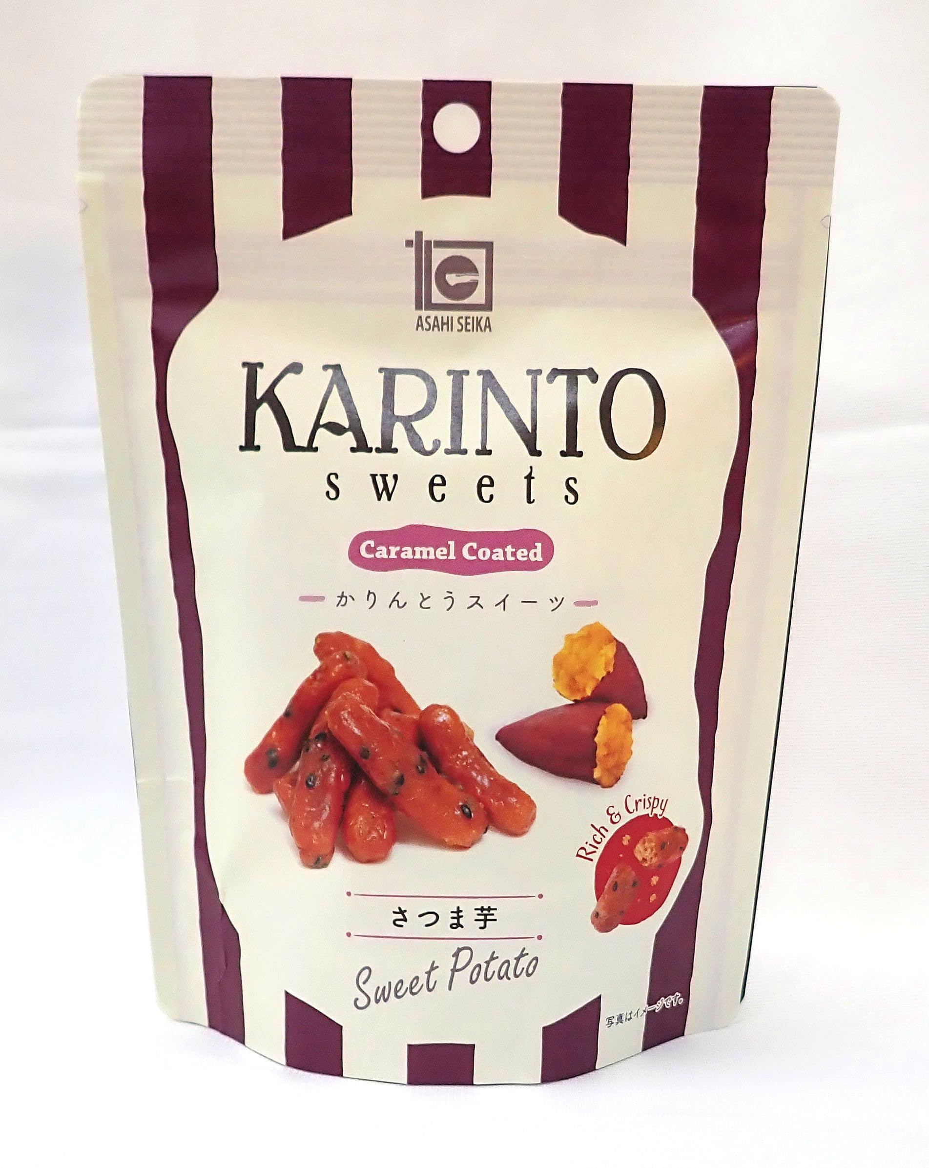 Amazon | 旭製菓かりんとうスイーツさつま芋味35g×6袋 | 旭製菓
