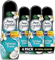 Vista 10 de Purex Crystals In-Wash - Potenciador de fragancia y aroma, aguas frescas de manantial, 21 onzas (paquete de 4)