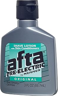 Afta Pre-Electric Shave Lotion With Skin Conditioners Original 3 oz (Pack of 18)