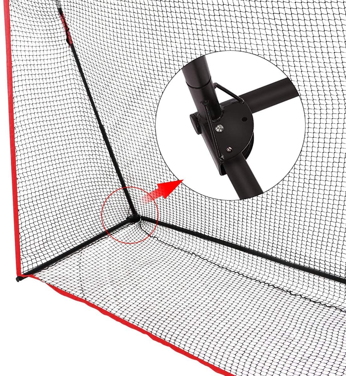 Filet de Golf Entrainement Practice 10ftx7ft Portable avec Sac de Transport et Tapis de Golf 60x30cm, Filet Golf pour Extérieur Intérieur Jardin Sport en Plein Air