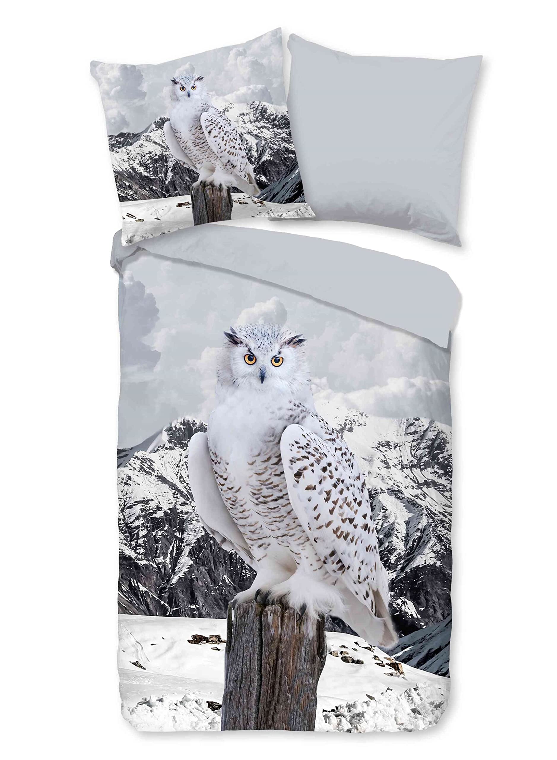 Single Duvet Cover 135 x 200 cm No. 20040 Grey