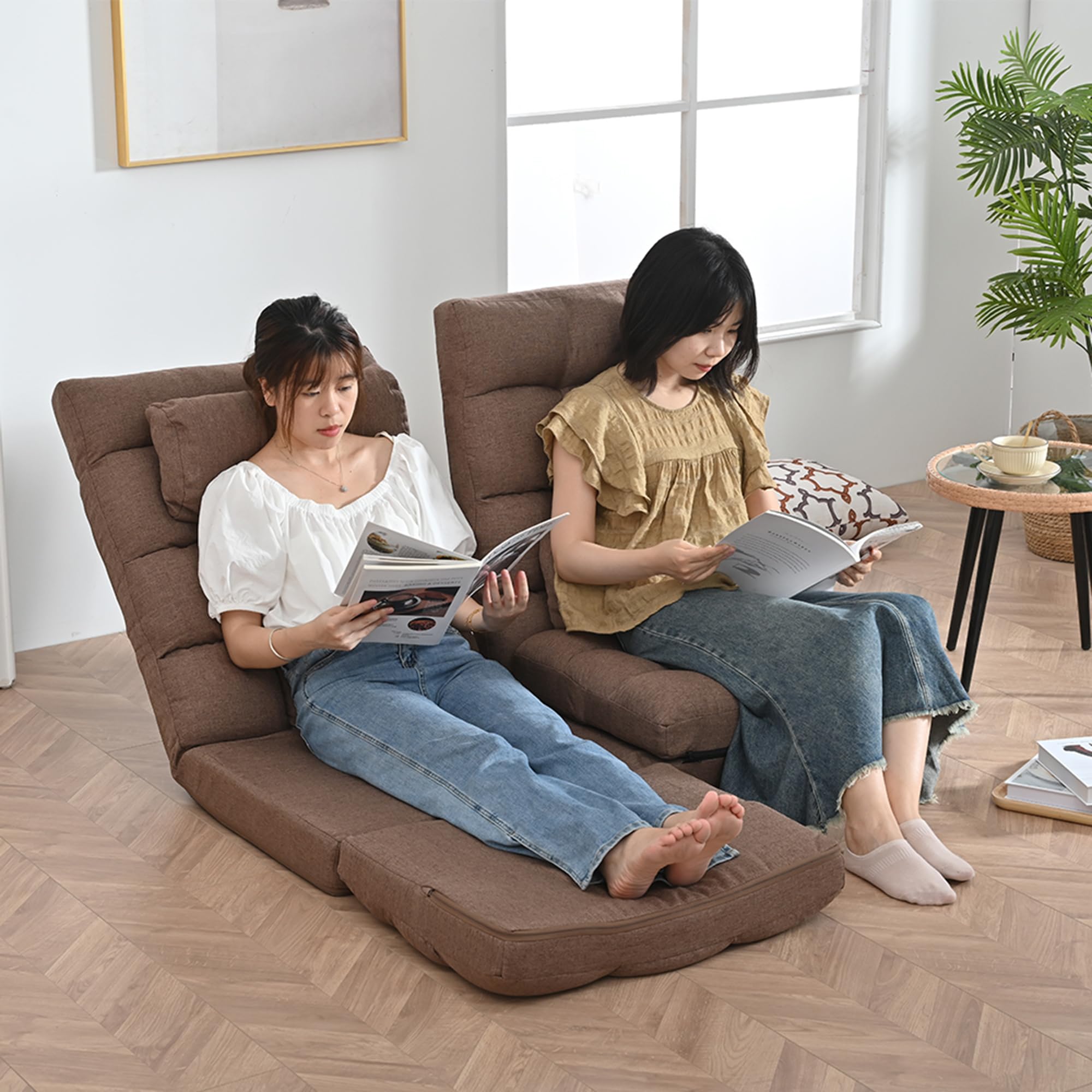 Amazon｜2人掛け座椅子 リクライニングソファ 4WAY使い分け 