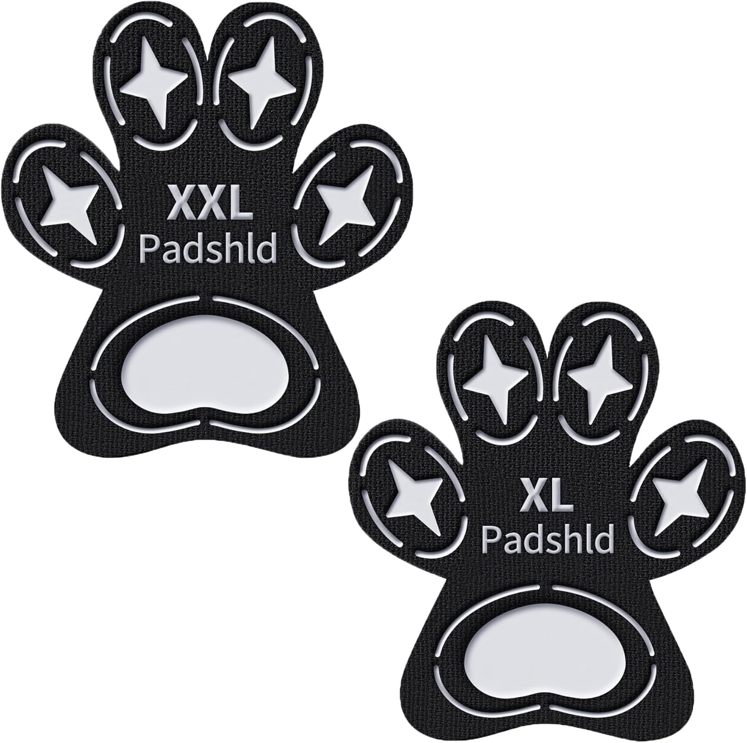 Dog Paw Protectors, Anti Slip Paw Pads for Dogs - Traction Grips for Senior Dogs & Puppies on Hardwood Floors, Paw Stickers for Dog Feet with Secure Grip (12 Sets, 48 Pcs) XL & XXL