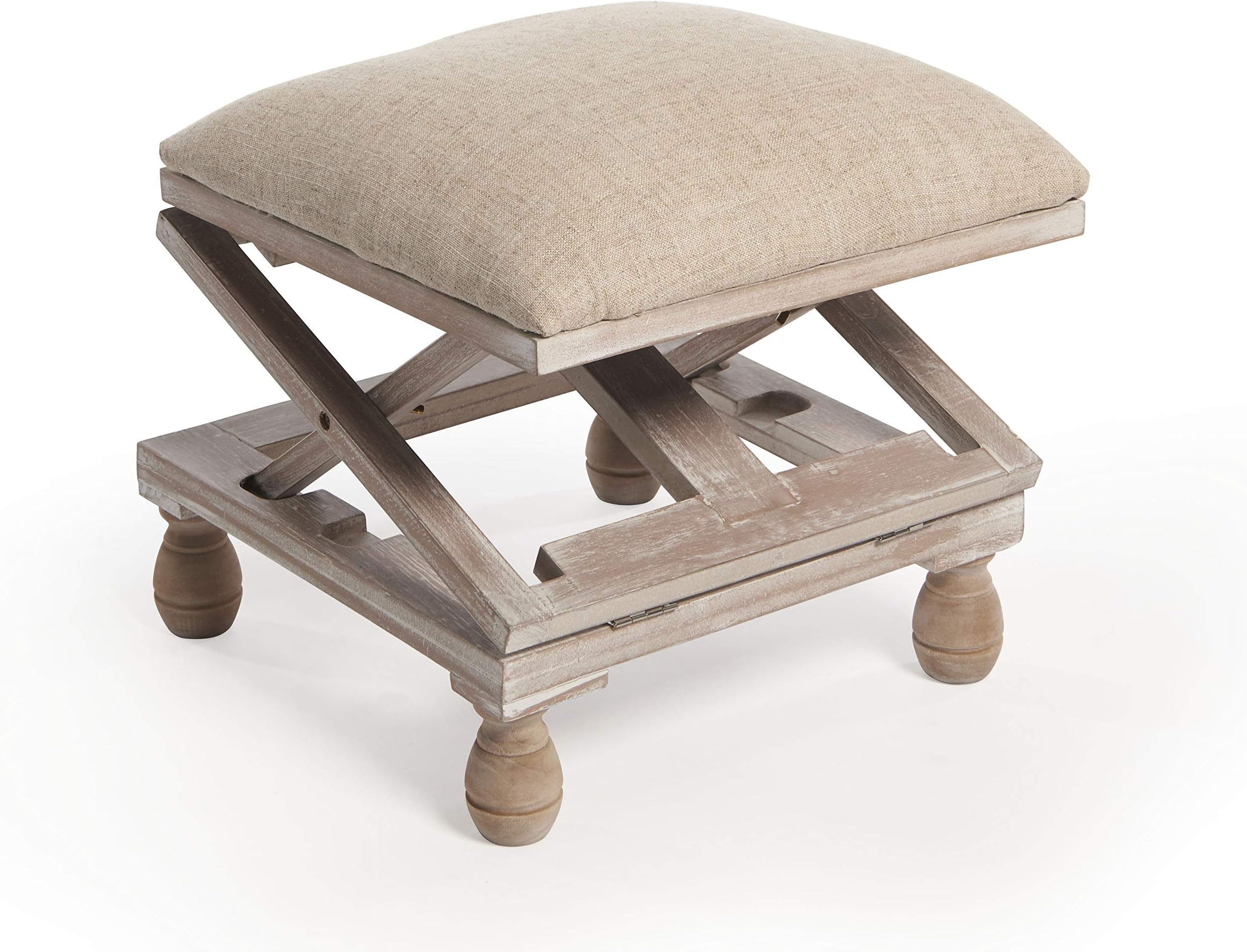 Greenhurst Wroxeter 3 Position Footstool in a Natural Finish