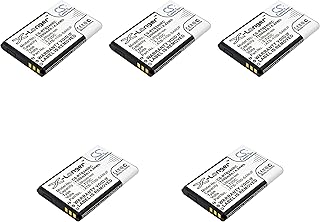BCXY 5 Pcs Battery Replacement for RTI Pro24.i Pro24.r v2 Pro24.r Pro Pro24.z 41-500012-13 ATB-1100-SANUF