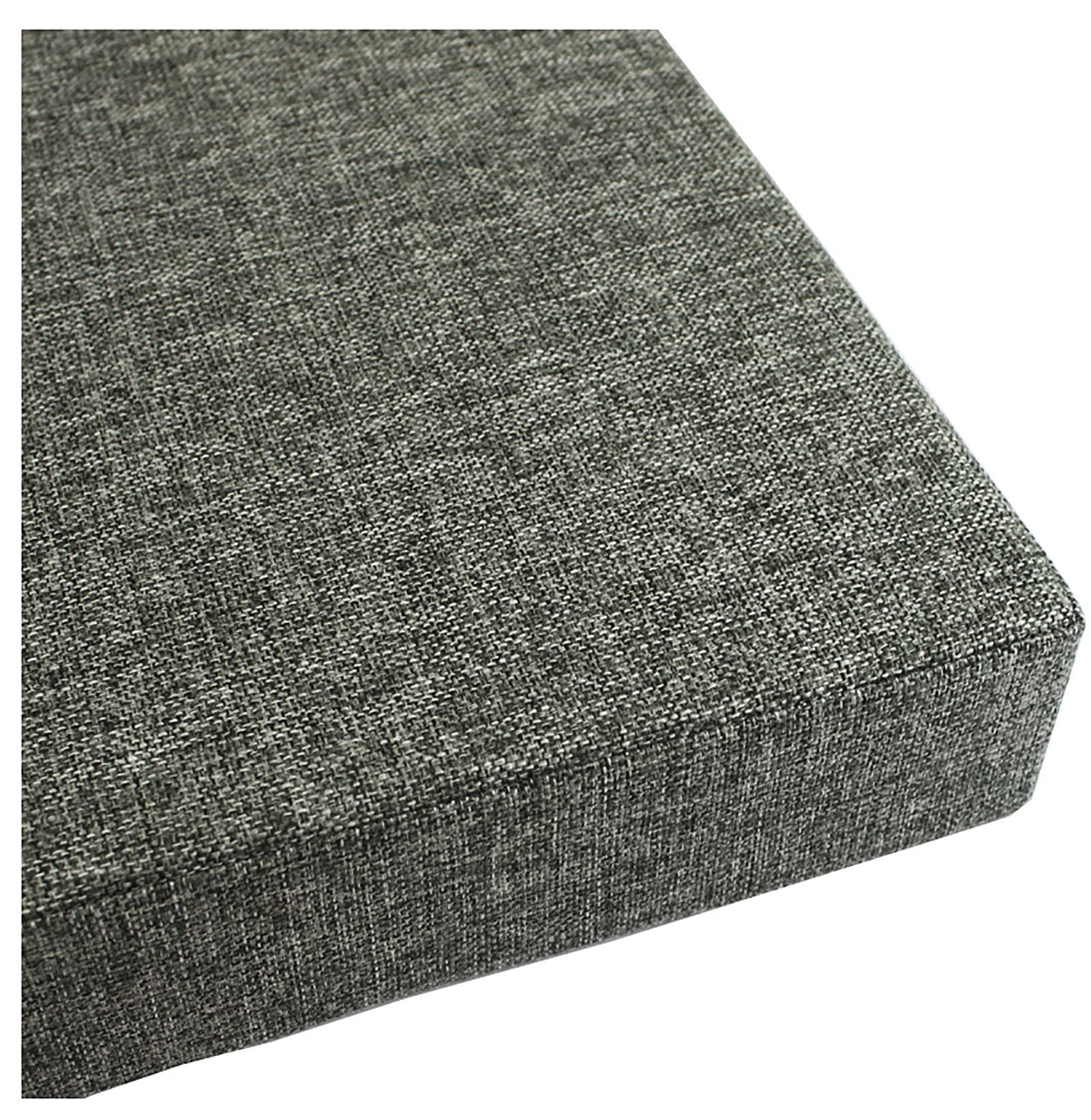 Coussin de banc gris foncé 200x40x5cm pour chaise et jardin extérieur