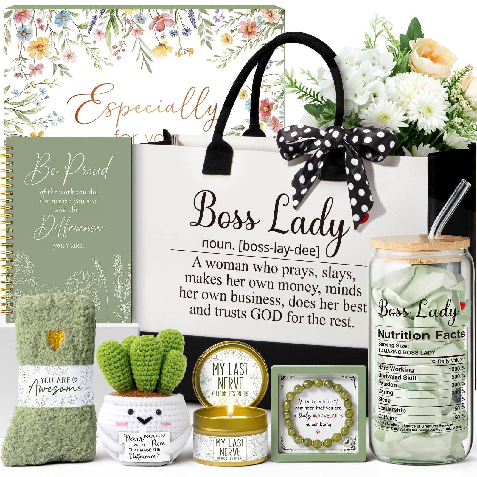 MAYICIVO Boss Lady Tote Gift Set