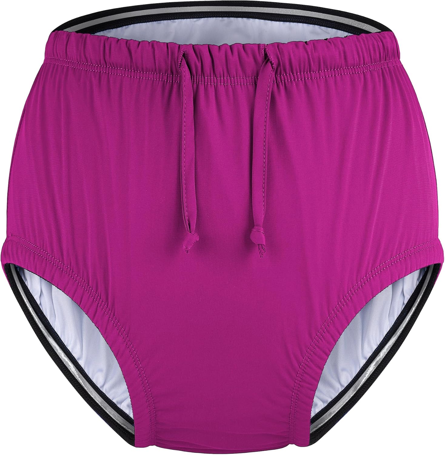 Special Needs Reusable Swim Diaper – Waterproof & Leakproof Incontinence Swimwear for Toddler, Youth & Adult, Unisex Cloth Diaper Cover (Fuchsia, S)