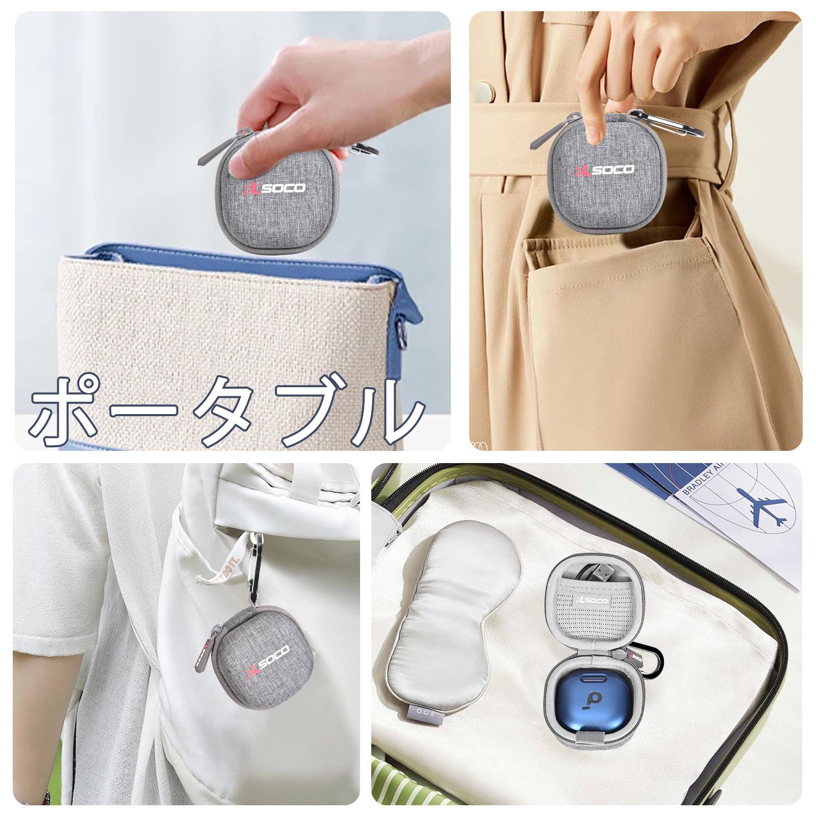 Amazon | ケース Anker Soundcore Liberty 4 NC (Blueooth 5.3) 完全