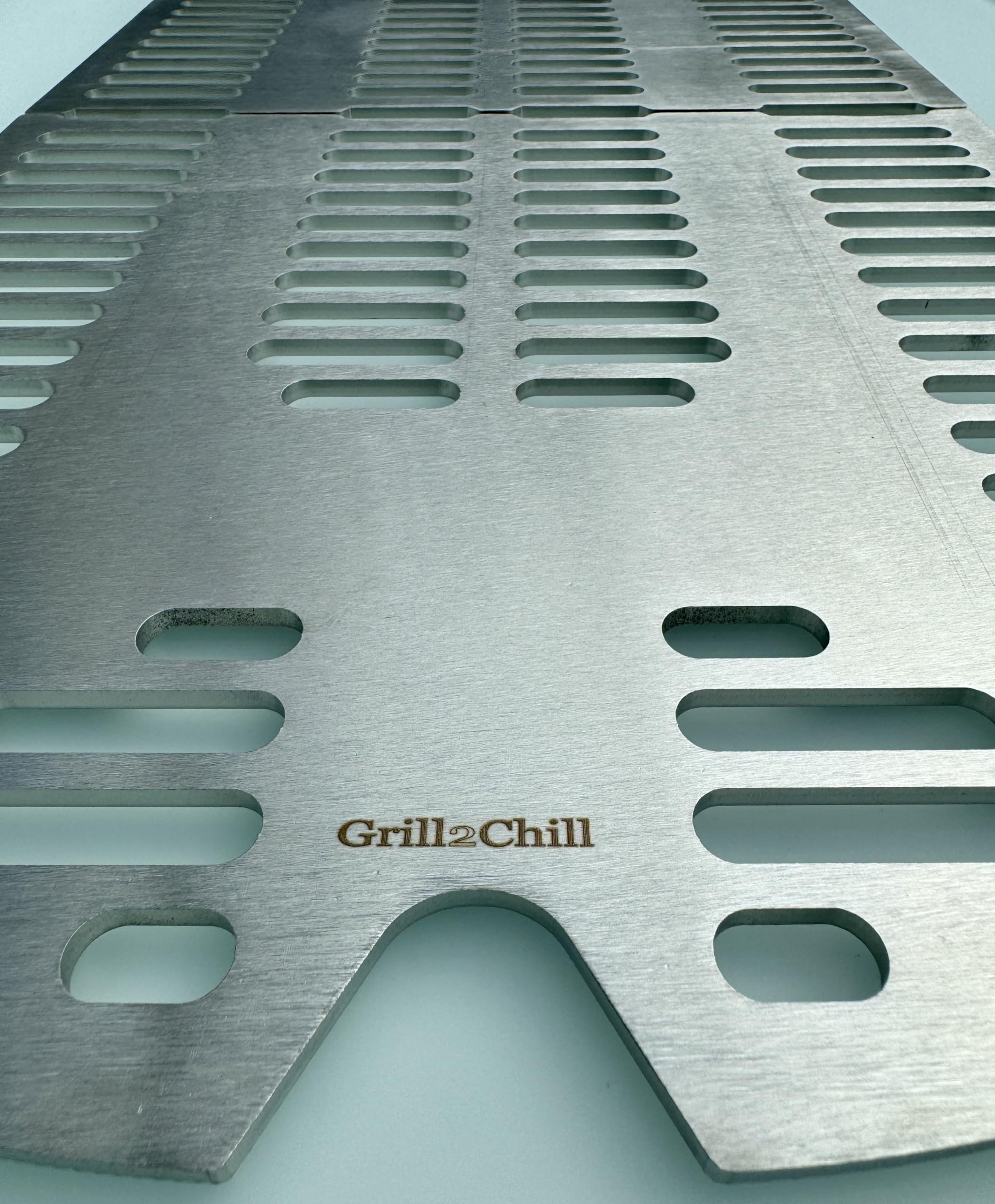 Ruszt do grillowania ze stali nierdzewnej V2A 1.4301 ruszt zastępczy pasuje do grilla Weber Traveler + Traveler Stealth Edition/SUPER Premium Deluxe, grubość materiału 5-5,2 mm