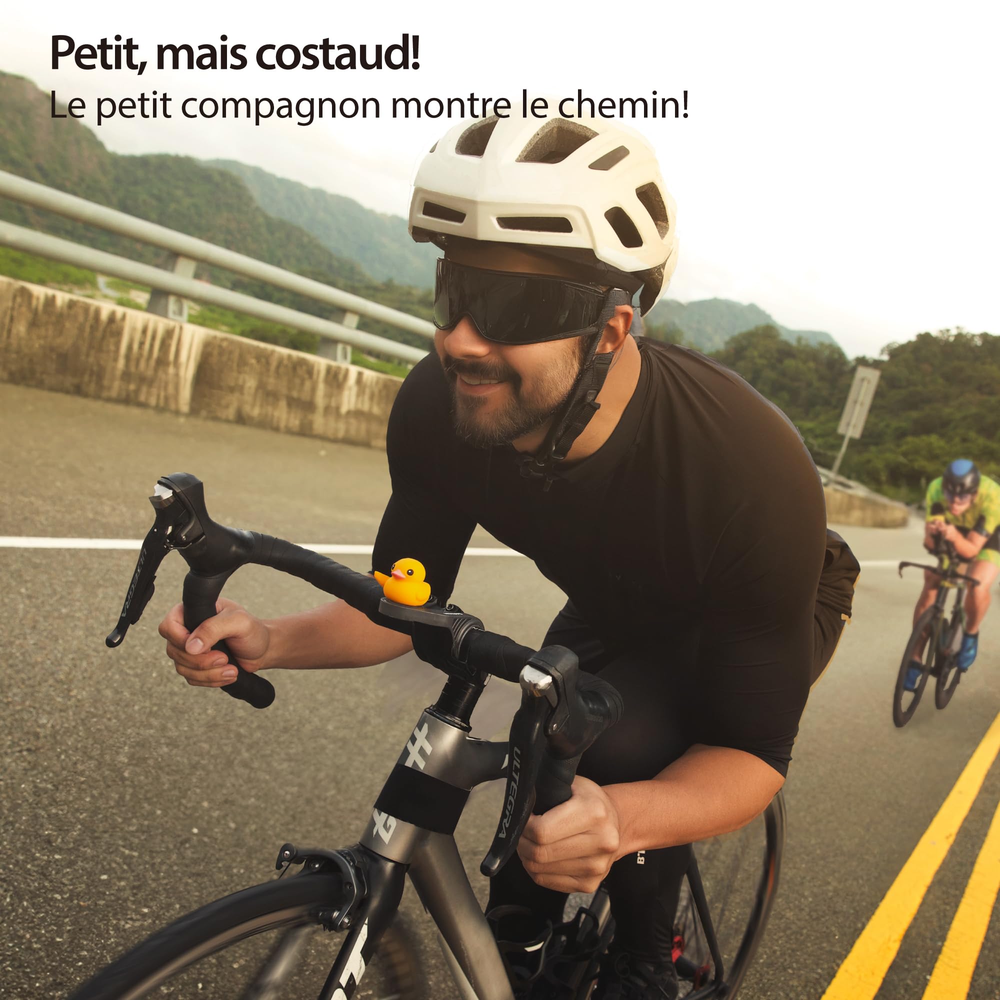 Décor Guidon En Forme D'avion Avec LED - Ornement éolien Pour Vélo, Moto, Trottinette - Fixation Adhésive, Lumineux