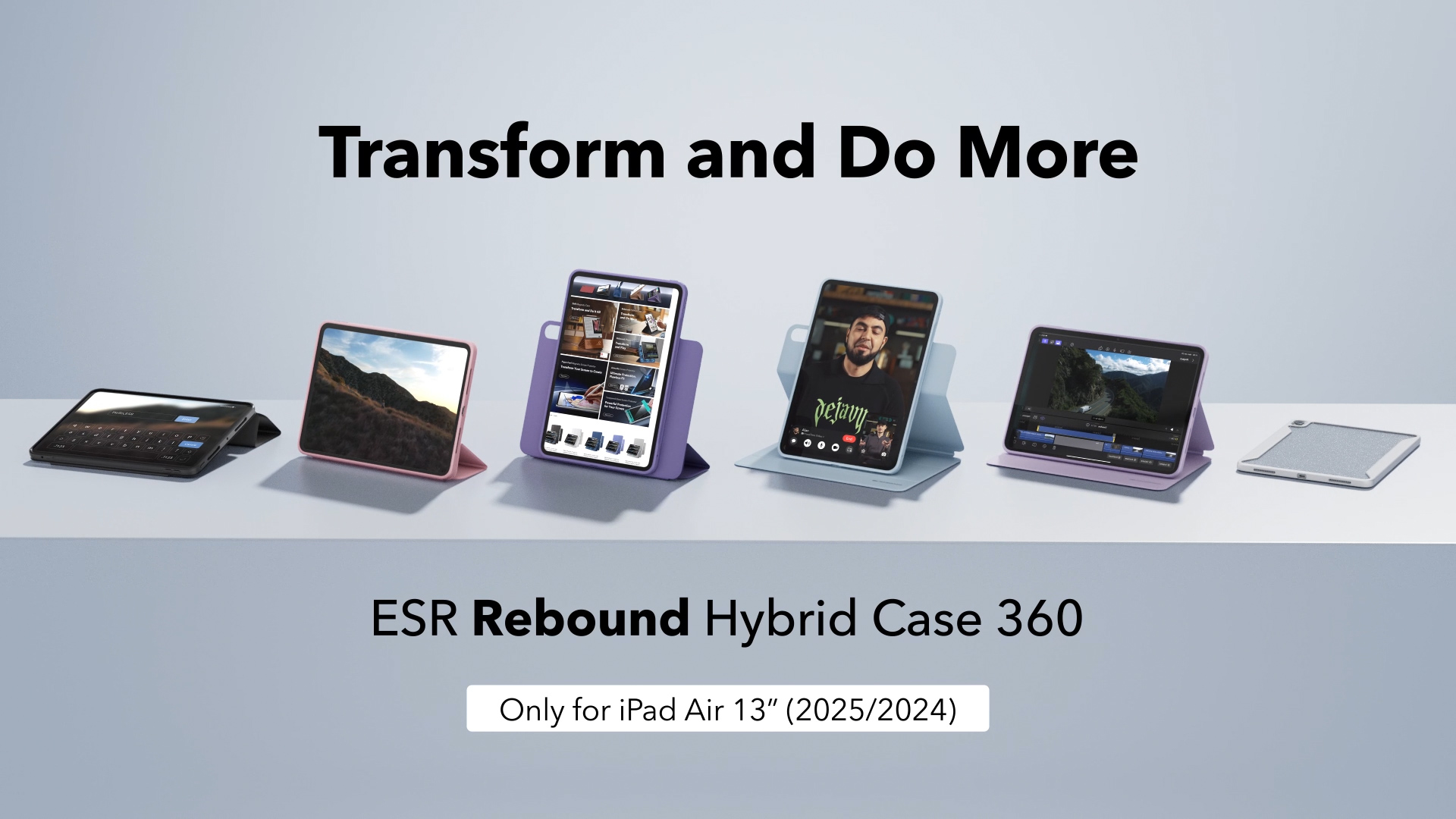 Amazon.com: ESR for iPad Air 13 Inch Case (2025/2024) M3/M2 with