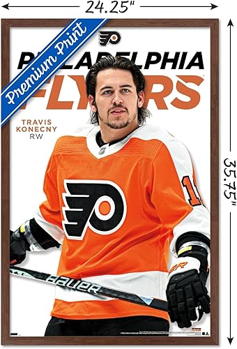 Miniatura 3 de Trends International Póster de pared de la NHL Philadelphia Flyers - Travis Konecny Feature Series 23