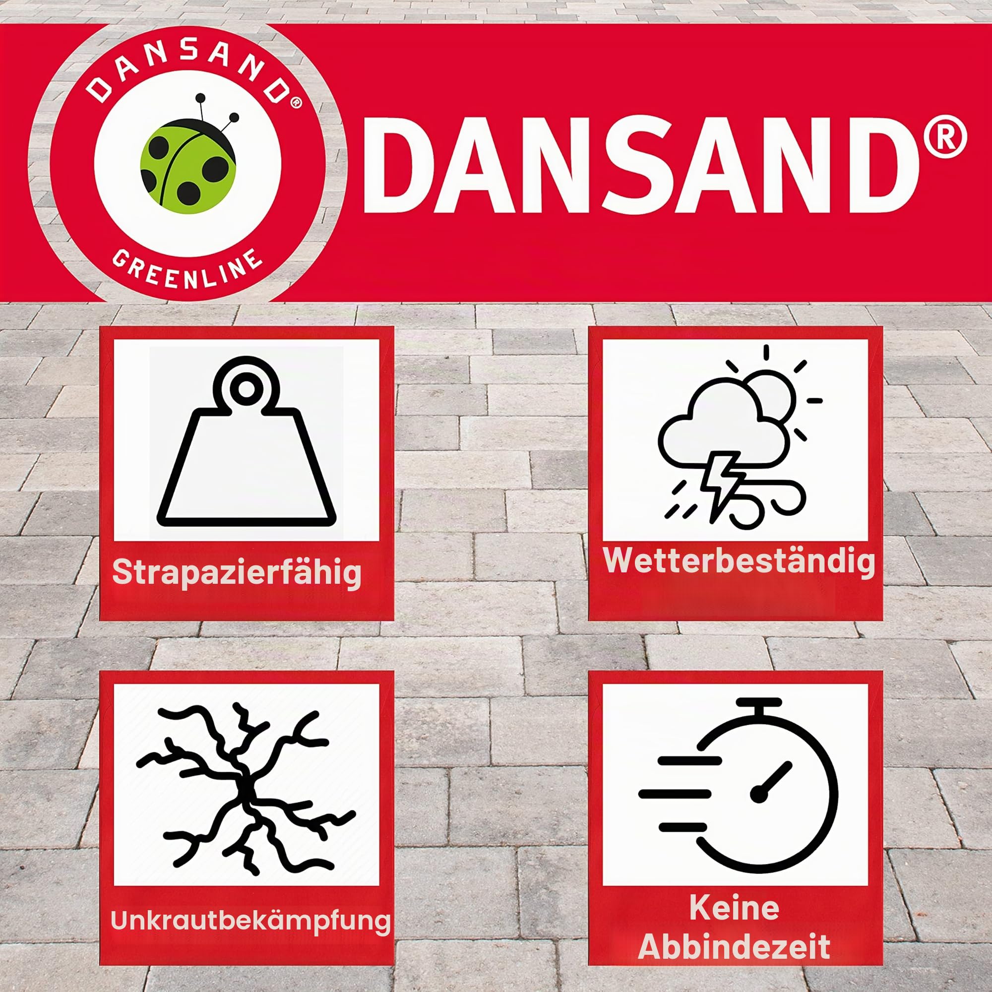 Dansand 34608747 Fugenfüller, natur