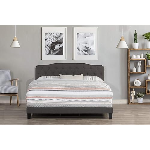 Hillsdale Furniture Nicole Bed in One, Queen, Stone