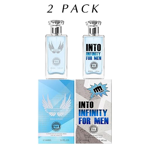 Miniatura 2 de Hybrid & Company Hombres 2 Pcs Courageous Into Infinity Eau De Perfum Vaporisateur Natural Spray