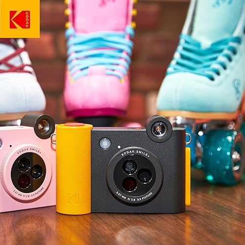 Miniatura 6 de KODAK Smile+ Cámara digital de impresión instantánea e impresora fotográfica  Conectividad inalámbrica con aplicación divertida  Lente de filtro