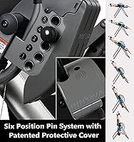 Vista 8 de Innova Health and Fitness Inversion Table with Adjustable Headrest, Reversible Ankle Holders, and 300 lb Weight Capacity