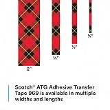 3M 969 ATG Tape: 1/2 in. x 18 yds. (Clear Adhesive on Tan Liner) – view 7