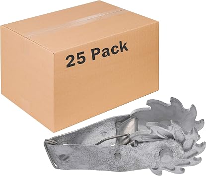 Zareba in-Line Wire Strainer - 25 Pack, ILS2 - Use with 200,000 PSI Electric Fence Wire - Durable Steel Construction - Electric Fencing Essentials - Agricultural, Homestead, Farming - Includes 25