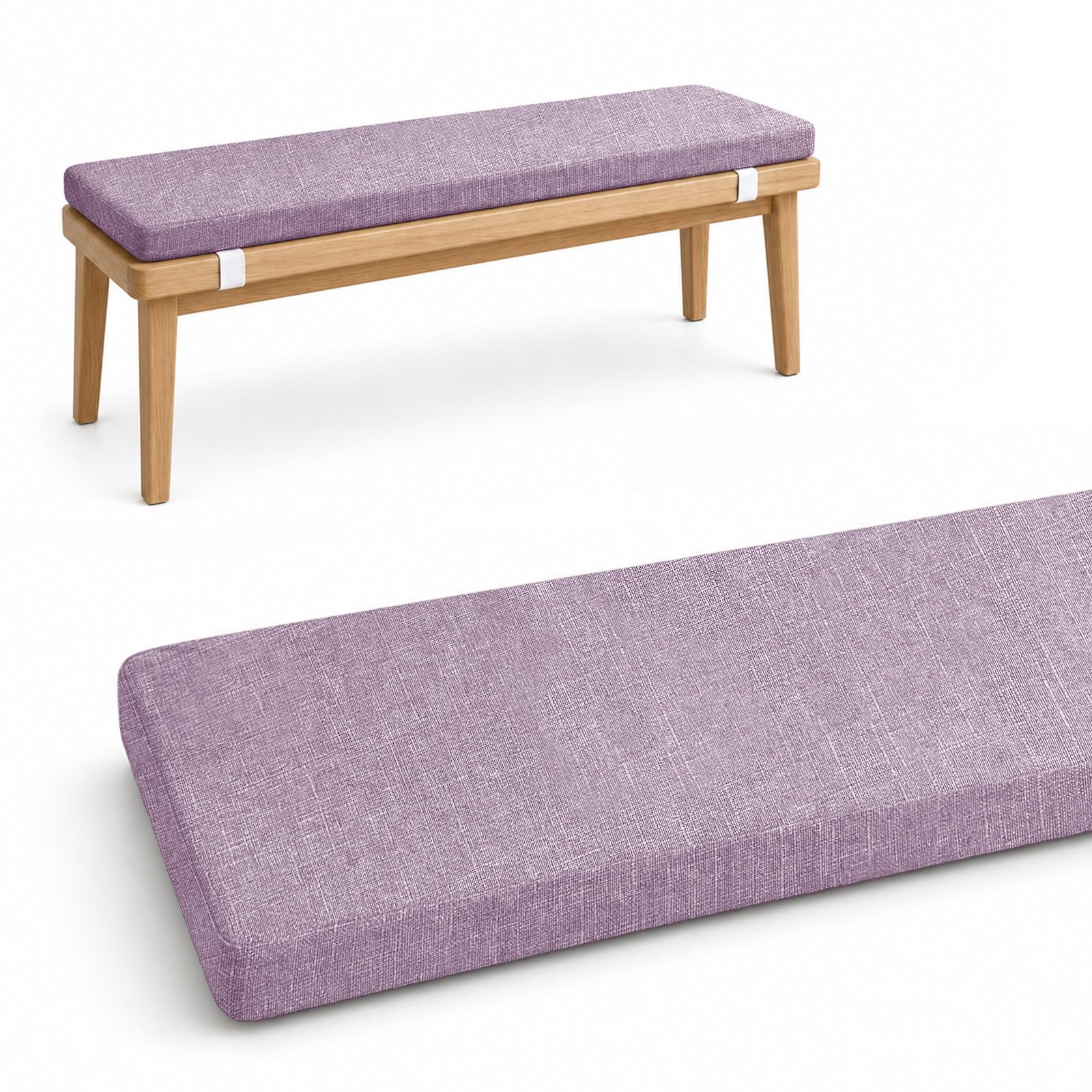 PTKG Bench Seat Cushion 5 cm Thick Garden Furniture Cushions Replacement