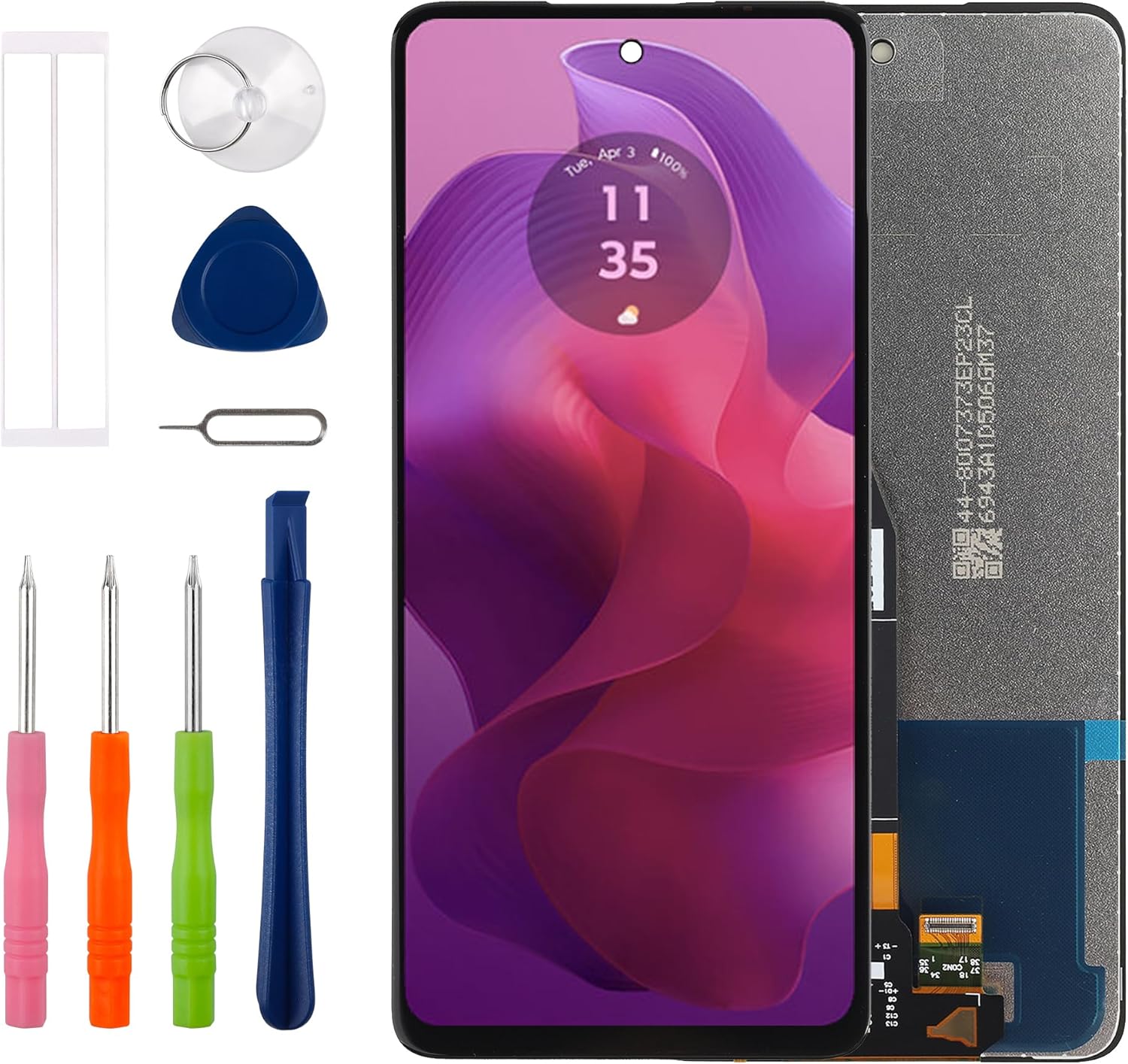 LCD Screen for Motorola Moto G24 /G24 Power /G04 /G04S /E14 6.7" LCD Display Touchscreen Digitizer Assembly with Repair Tools Kit