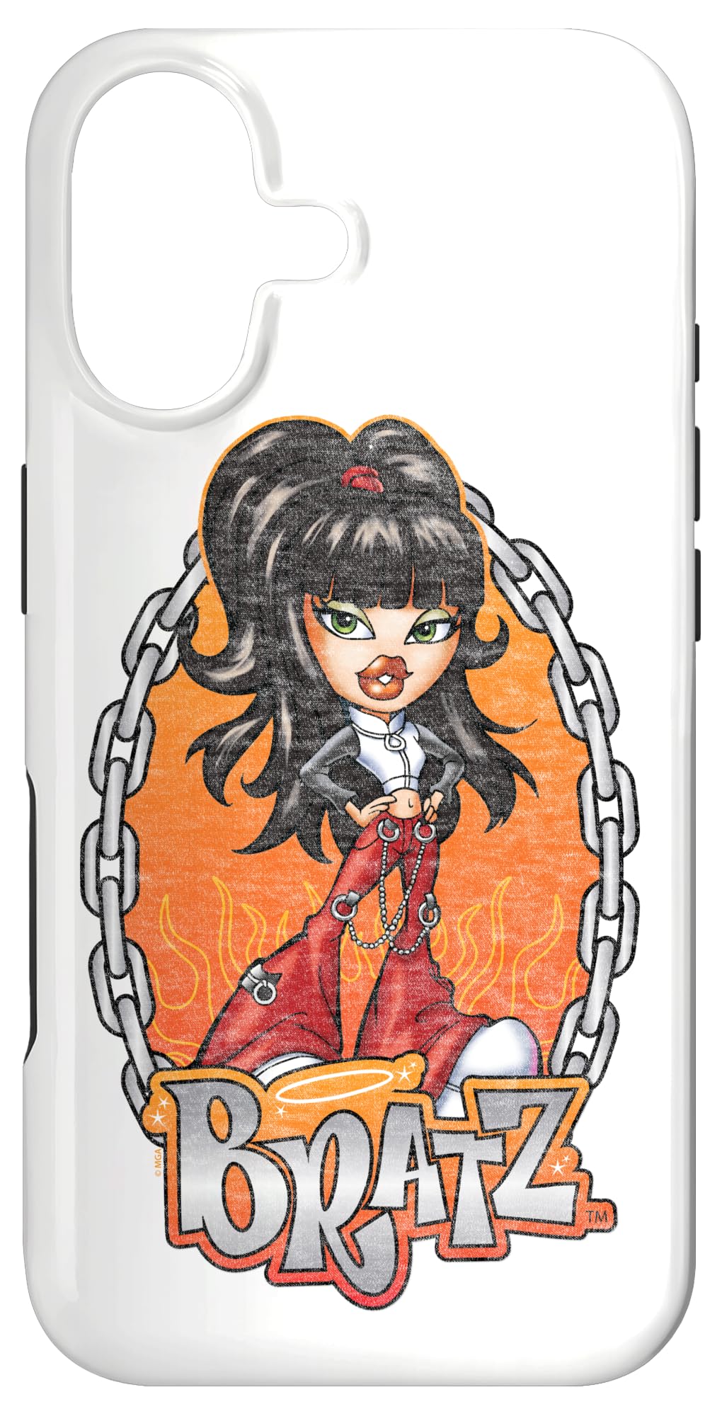 Amazon.com: Bratz - Jade Chain and Flames Case for iPhone 17
