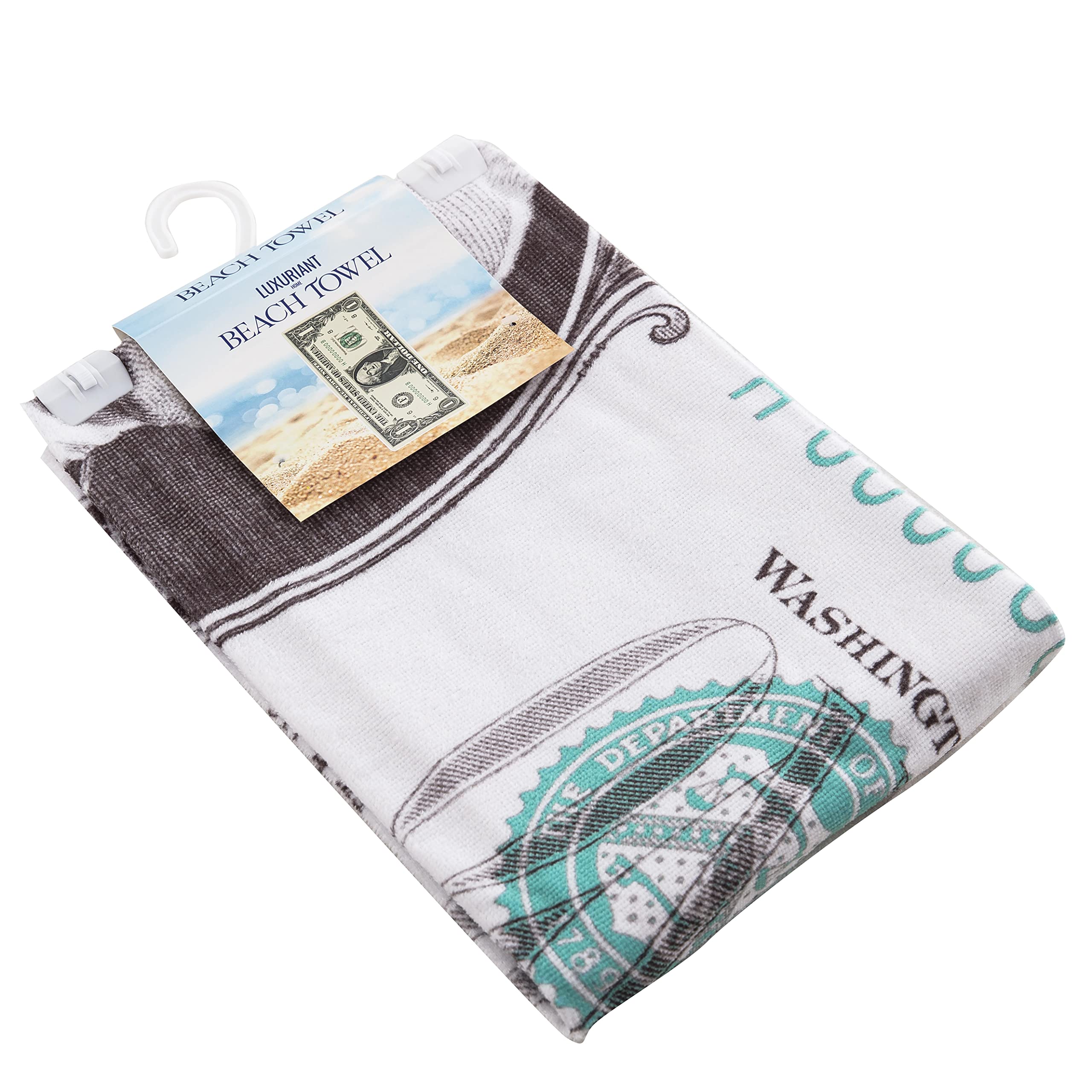Northwest Classics Strandtuch, 76,2 x 152,4 cm, Dollar-Schein-Design
