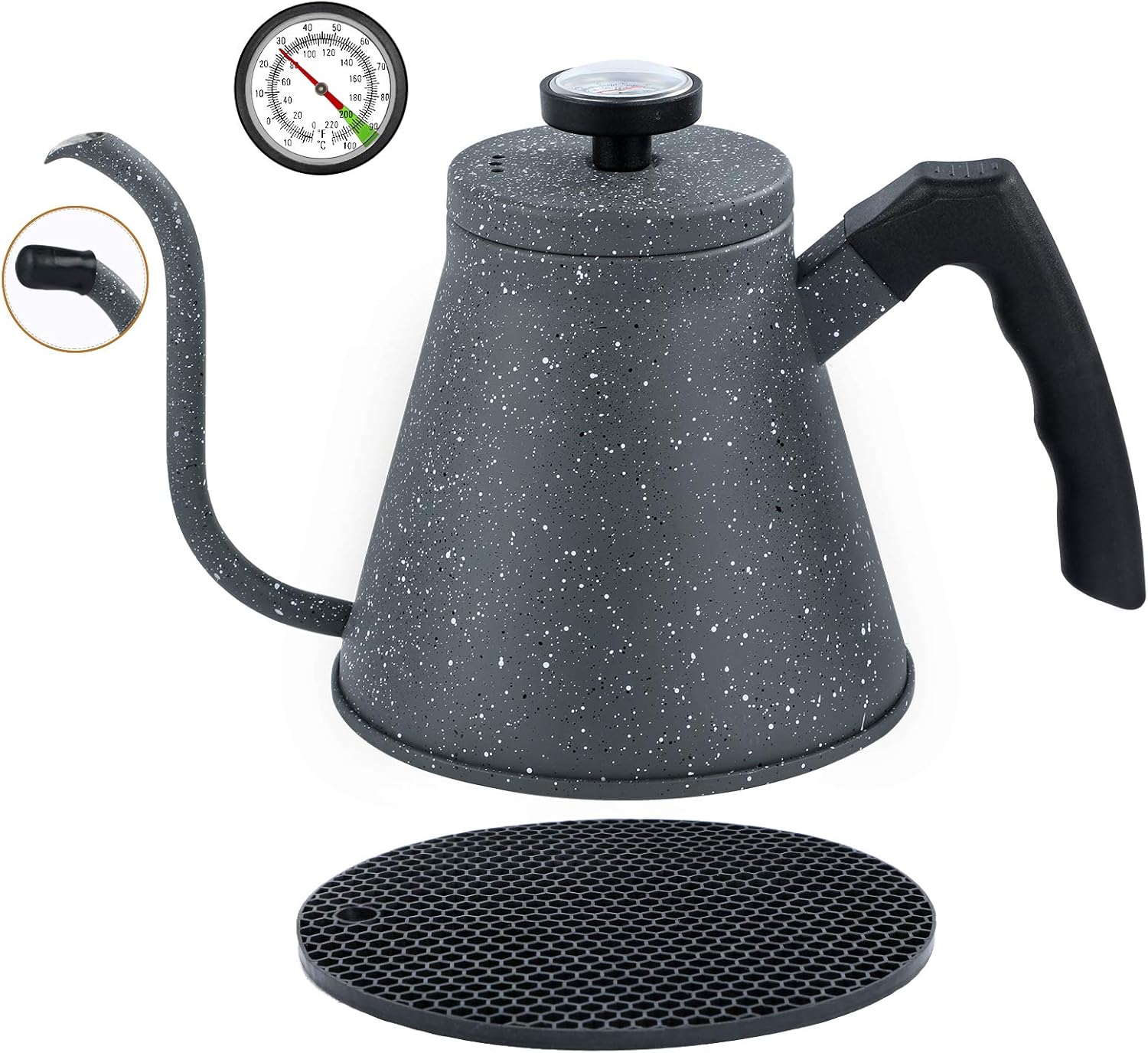 KOTEFFR Tea Kettle for Induction and all Stovetops 40oz/1