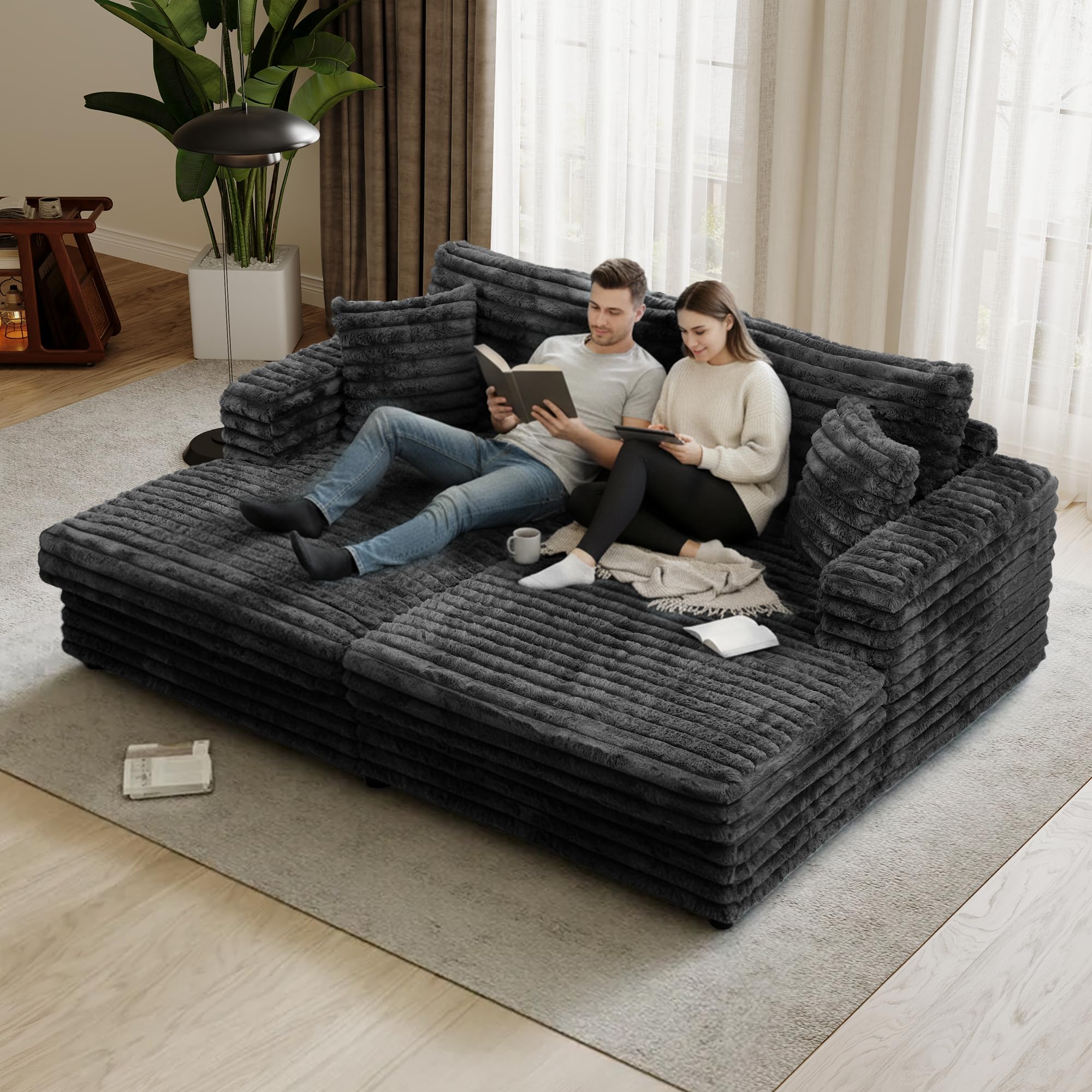 86 Oversized Chaise Lounge Chair Indoor