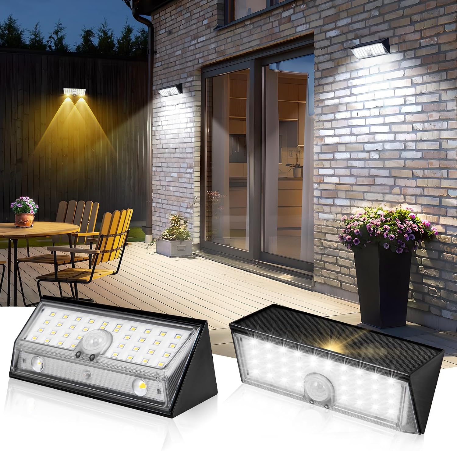 Verwunderlich Solarlampen Mit Bewegungsmelder Bild