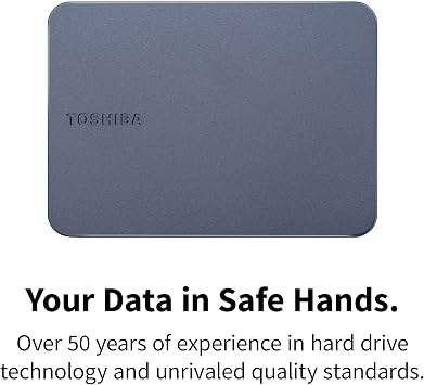 محرك الأقراص الصلبة الخارجي المحمول Toshiba Canvio Gaming 2.5 2TB USB 3.2 Gen-1 Gray (HDTX220EK3AA)
