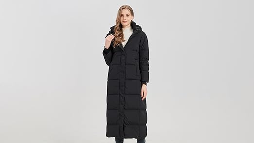 Amazon.com: ANYIELIEMO Women's Thick Long Down Jacket Ultra Warm