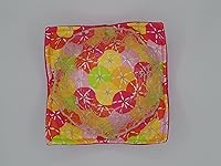 Vista 5 de Dólares de arena de neón para microondas, rosa, verde lima, naranja, arena, dólar, reversible, apto para microondas, cuenco para el océano