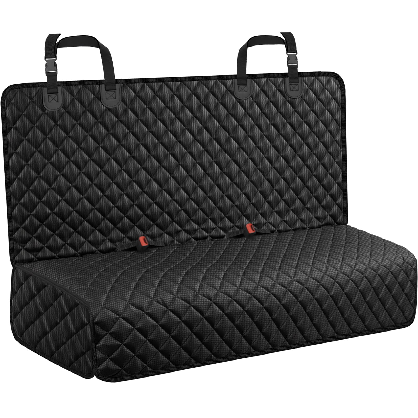 URPOWER Housse de siège de voiture pour chien pour siège arrière – Protection imperméable pour siège auto pour enfants et animaux de compagnie, housses de siège de voiture antidérapantes pour voitures