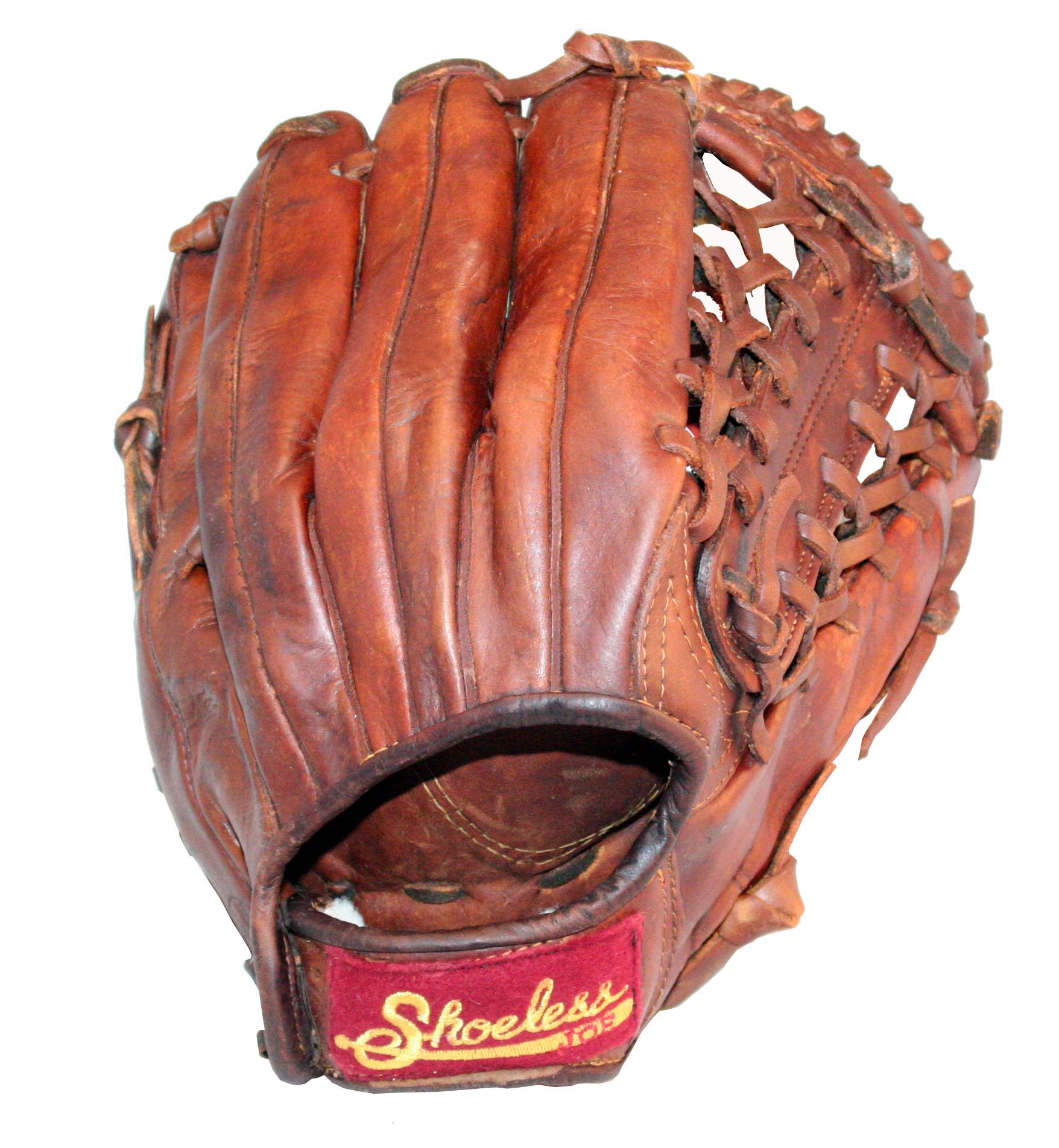 Photo 1 of Shoeless Joe 100% Leather Baseball Glove Modified Trap (13", left Hand Throw)