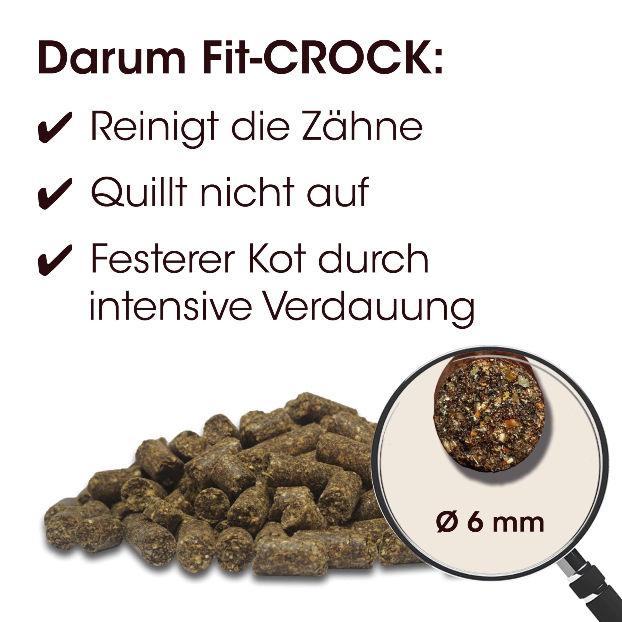 cdVet Naturprodukte Fit-Crock Classic Lamb Mini 10 kg - Cane - cibo - nutrizione appropriata - partbarf - senza glutine - promuove cappotto + pelle - ingredienti equilibrati - spremuto a freddo -