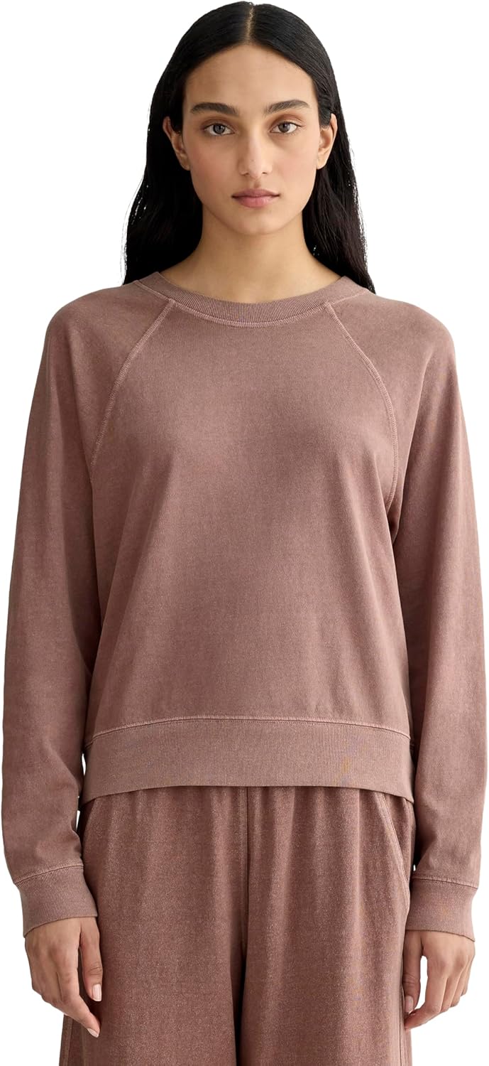 Everlane Women’s Off-Duty Long-Sleeve Crewneck Tee