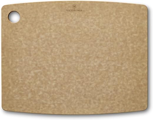 Victorinox Kitchen Series Chopping/Cutting Board - Perfect for Cutting Vegetables, Fruits & Meat, Brown, Large (7.4122)