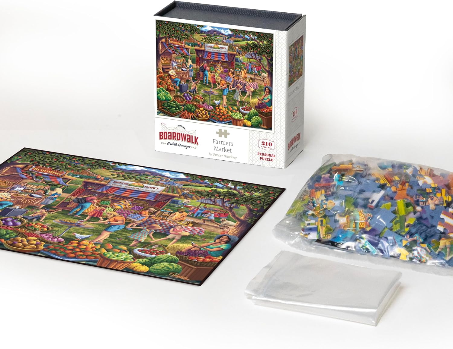 Farmers Market by Boardwalk - Personal Puzzle - 210 Piece