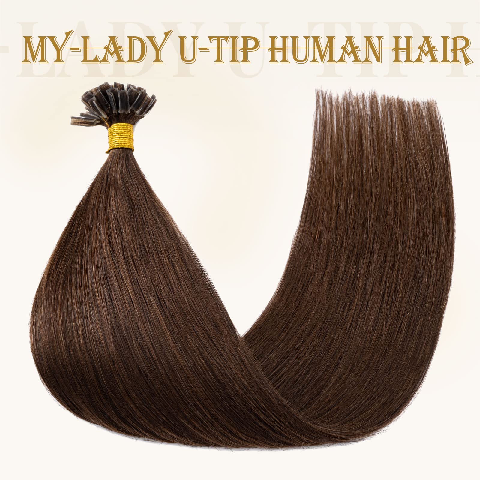 Real Human Hair K-Tip Extensions 18 Inch 50g Straight Invisible Blend Amazon.com : MY-LADY K Tip Hair Extensions Real Human Hair  main image 2