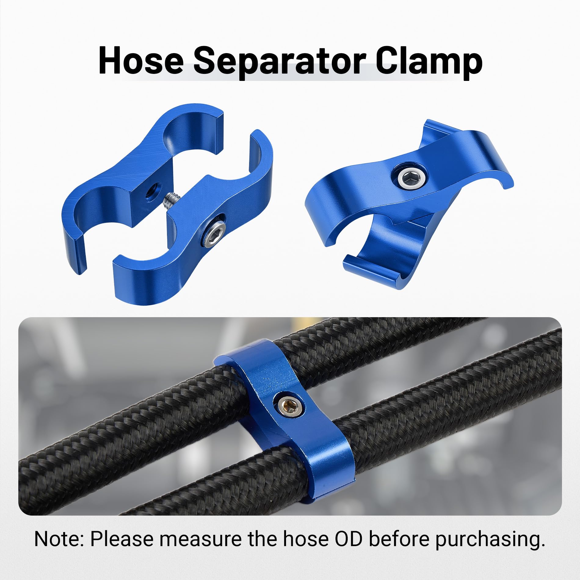 EVIL ENERGY Hose Separator Clamp, Fuel Line Mounting Clamp - View #14