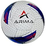 ARIMA Hand-Stitched Size 4 Soccer Ball – 32-Panel PU Covered Ball for Youth Training – Durable 420g Ball for Indoor Play with Latex Inner Lining